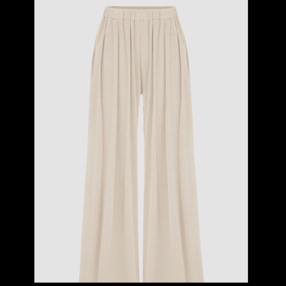 New Cream Cider Womens Wide Leg Pants - Picture 4 of 4